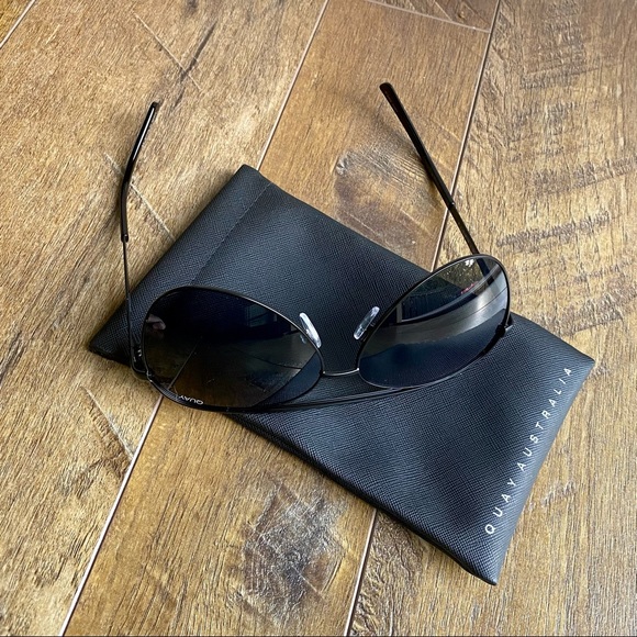 Quay High Key Aviator Sunglasses - Picture 7 of 7